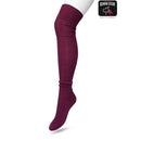 Bonnie Doon Dames Over-Knee Sokken Classic Cable Over Knee Sock P53498 - Jambelles