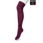 Bonnie Doon Dames Over-Knee Sokken Classic Cable Over Knee Sock P53498 - Jambelles