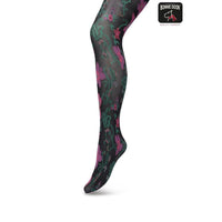 Bonnie Doon Dames Panty Floral Ornaments Tights BP221905 - Jambelles