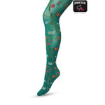 Bonnie Doon Dames Panty Floral Tights BP221906 - Jambelles