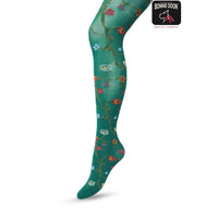 Bonnie Doon Dames Panty Floral Tights BP221906 - Jambelles