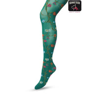Bonnie Doon Dames Panty Floral Tights BP221906 - Jambelles