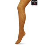 Bonnie Doon Dames Panty ZigZag Tights BP211906 - Jambelles
