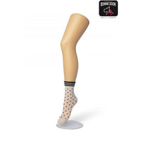 Bonnie Doon Dames Pantysokjes Little Bow with Dots Sock BP211111 - Jambelles