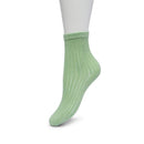 Bonnie Doon Dames Sneakersokken Glitter Rib Sock Bp231404 - Jambelles