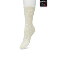Bonnie Doon Dames Sokken Barock Flower Sock BP221505 - Jambelles