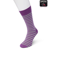 Bonnie Doon Dames Sokken Basic Stripe Sock BD042101 - Jambelles