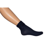 Bonnie Doon Dames Sokken Furry Cuff Panty Sock BN851152 - Jambelles