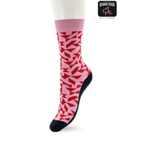Bonnie Doon Dames Sokken Mosaic Fun Sock BP231103 - Jambelles