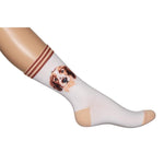 Bonnie Doon Dames Sokken Spaniel Sock BN941111 - Jambelles