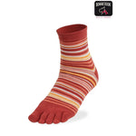 Bonnie Doon Dames Sokken Toe Sock Funky Stripes BP231002 - Jambelles