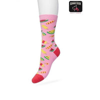 Bonnie Doon Dames Sokken Watermelon Sock BT991130 - Jambelles