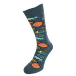 Bonnie Doon Heren Fantasie Sokken Tropical Fish Sock Bt992147 - Jambelles