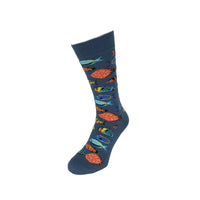 Bonnie Doon Heren Fantasie Sokken Tropical Fish Sock Bt992147 - Jambelles