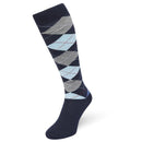 Bonnie Doon Heren Kniekousen Argyle Knee High Antracite Bp212501 - Jambelles