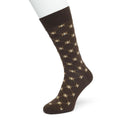 Bonnie Doon Heren Sokken Little Diamonds Sock Black Bp222505 - Jambelles
