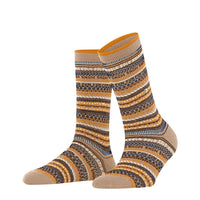 Burlington Dames Sokken Snow Fair Isle SO 27139 - Jambelles