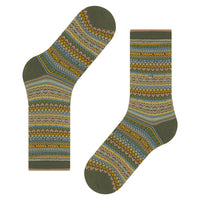 Burlington Dames Sokken Snow Fair Isle SO 27139 - Jambelles