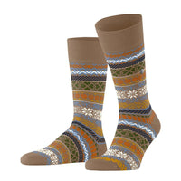 Burlington Heren Sokken Country Fair Isle SO 24737 - Jambelles