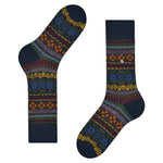 Burlington Heren Sokken Country Fair Isle SO 24737 - Jambelles