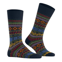 Burlington Heren Sokken Country Fair Isle SO 24737 - Jambelles