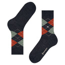 Burlington Heren Sokken Edinburgh Melange 21183 - Jambelles