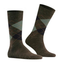 Burlington Heren Sokken Edinburgh Melange Sock 21183 - Jambelles