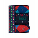 Burlington Heren Sokken Mens Gift Pack 3P Xmas 20493 - Jambelles