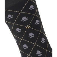 Burlington Heren Sokken Moustache & Hat SO 24733 - Jambelles