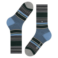 Burlington Heren Sokken Stripe SO 21057 - Jambelles