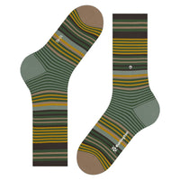 Burlington Heren Sokken Stripe SO 21057 - Jambelles