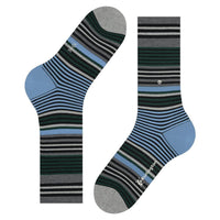 Burlington Heren Sokken Stripe SO 21057 - Jambelles