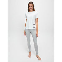 Calvin Klein Dames Shirt Short Sleeve Crew Neck 000QS6514E - Jambelles