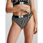 Calvin Klein Dames Slip High Waist Brazilian 000QF7223E - Jambelles