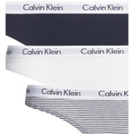 Calvin Klein Dames String Thong 3PK 000QD3587E - Jambelles