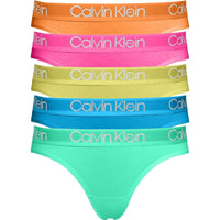 Calvin Klein Dames String Thong Pride 5P 000QD6013E - Jambelles