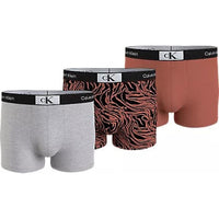 Calvin Klein Heren Boxer 3-Pack Boxershorts Trunk 000NB3528A - Jambelles