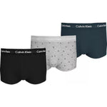 Calvin Klein Heren Boxer Low 3P Rise Trunk 0000U2664G - Jambelles