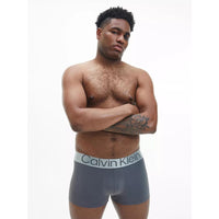 Calvin Klein Heren Boxer Low Rise Trunk Steel Micro Heupboxers 3Pack 000NB3074A - Jambelles