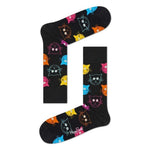 Dames & Heren Fantasie Sokken Happy Socks Cat MJA01 - Jambelles