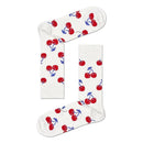 Dames & Heren Fantasie Sokken Happy Socks Cherry CHE01 - Jambelles