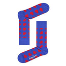 Dames & Heren Fantasie Sokken Happy Socks Diagonal Heart HAR01 - Jambelles