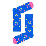Dames & Heren Fantasie Sokken Happy Socks Diagonal Heart HAR01 - Jambelles