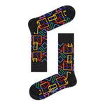 Dames & Heren Fantasie Sokken Happy Socks Geo GEO01 - Jambelles