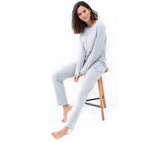 Dames Nacht Shirt met lange mouwen Mey Night 16000 - Jambelles