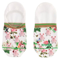 Dames Voetjes Xpooos Miss Piggy Invisible - Jambelles