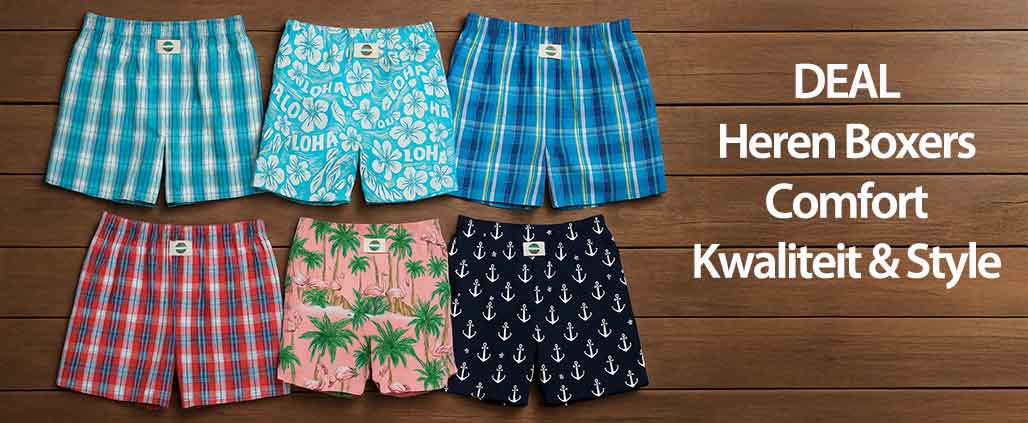 DEAL Heren Boxers: Comfort, Kwaliteit en Stijl onder de Loep
