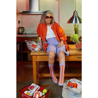 Eat My Socks Dames & Heren Fantasie Sokken Socks Alaskan Salmon 2-Pack EMSNOCASA2 - Jambelles