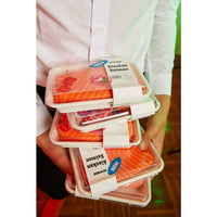 Eat My Socks Dames & Heren Fantasie Sokken Socks Alaskan Salmon 2-Pack EMSNOCASA2 - Jambelles