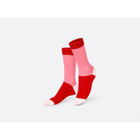 Eat My Socks Dames & Heren Fantasie Sokken Socks Viva la Vulva White EMSNCVIVWH - Jambelles